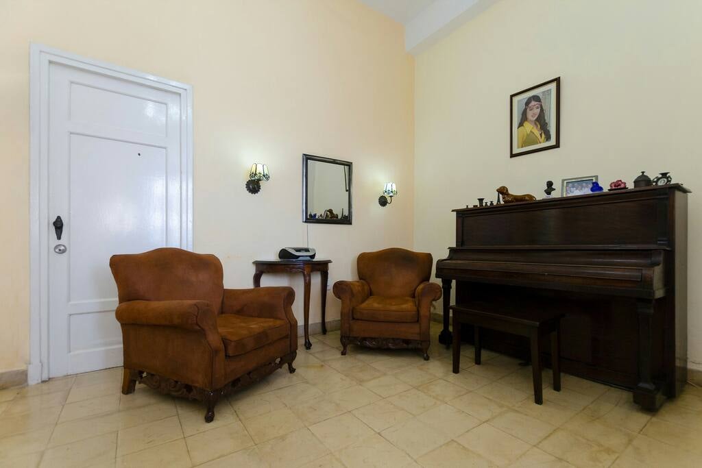 living area at the Casa Amada Malecon