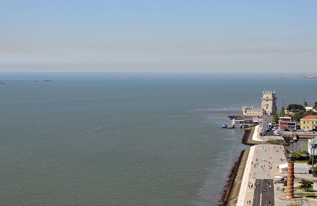 promenade by the water in Belém