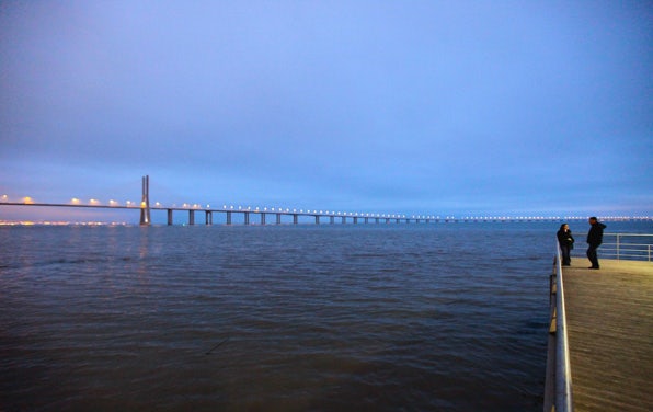 view of the Vasco da Gama bridge