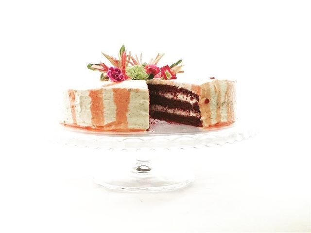 vegan cake from Miss Saigon Lisbon