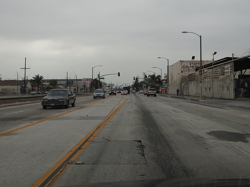 Slauson Avenue in Los Angeles