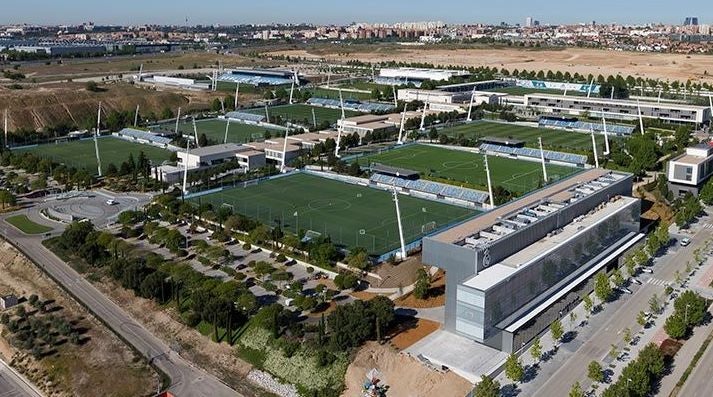 training facilities at Ciudad Real Madrid