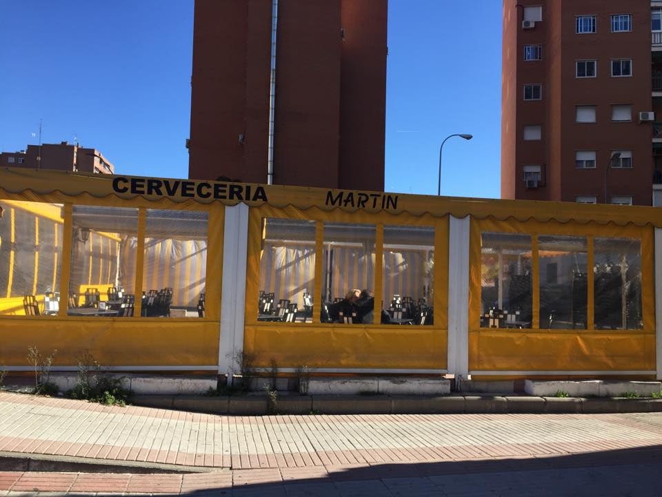 exterior of cerveceria Martin in Madrid