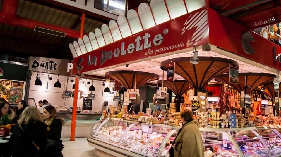 La Boulette stand at the Mercado de la Paz