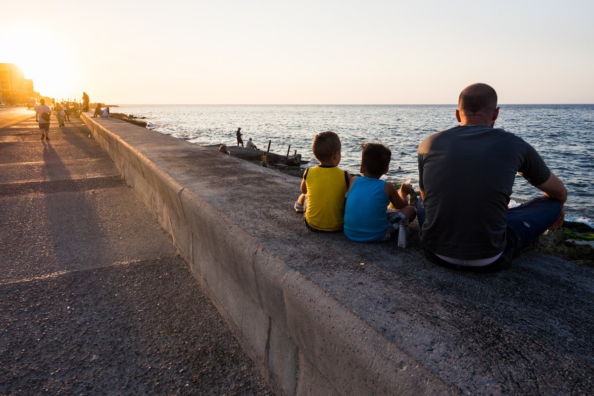 Malecón promenade in Havana