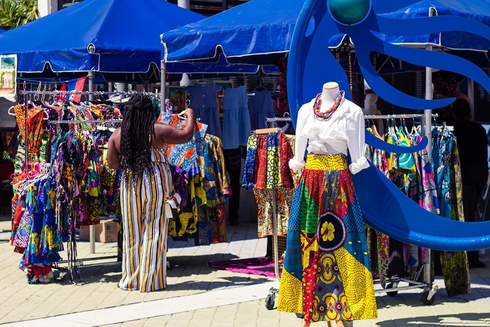 the weekly Carribean Market at the Little Haiti Cultural Complex