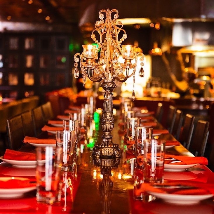 classic interior at Prohibition Restaurant and Speakeasy