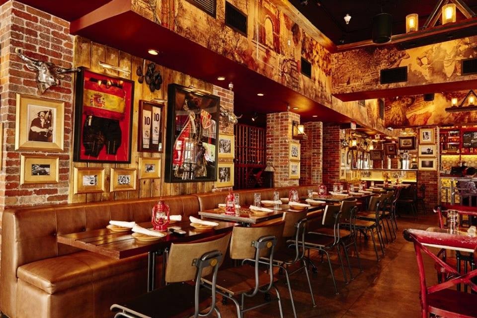 bar interior of Tapas y Tintos Miami