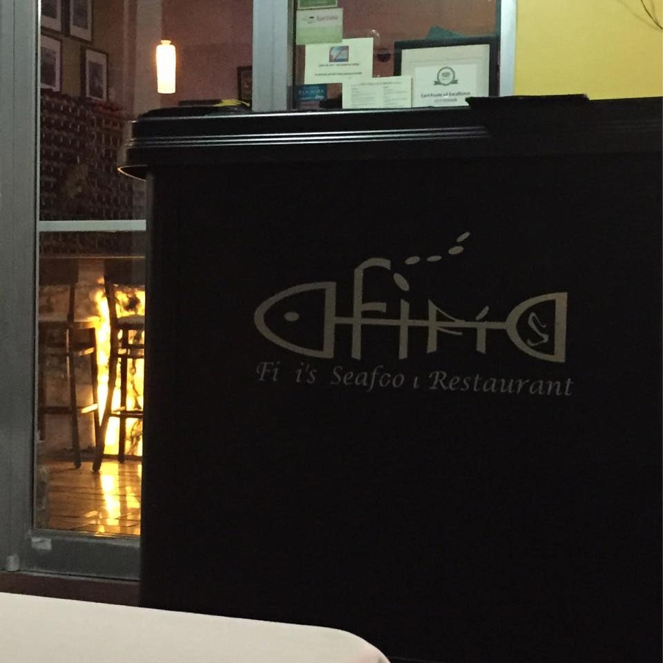 Fifi's Seafood Restaurant sign
