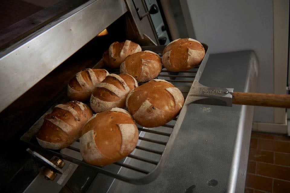 bread baked at Consorzio Vialedeimille