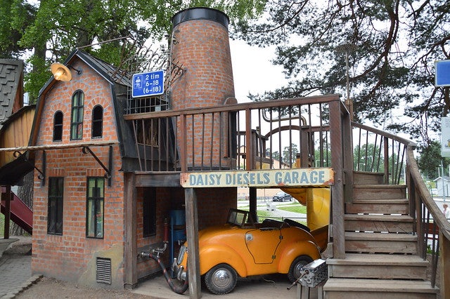 Kid's playground at Mulle Meck-Parken