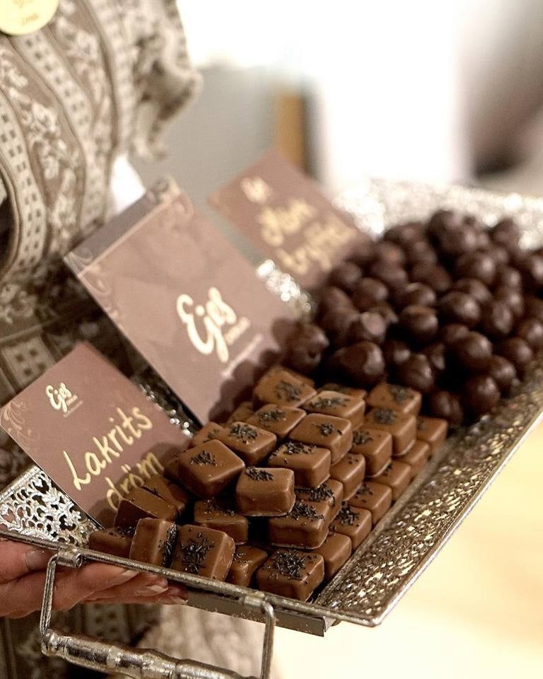 chocolate bonbons from Ejes Choklad
