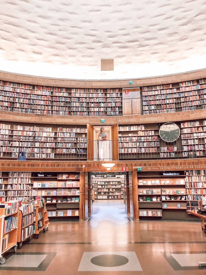 Stockholm - Stadbiblioteket interior