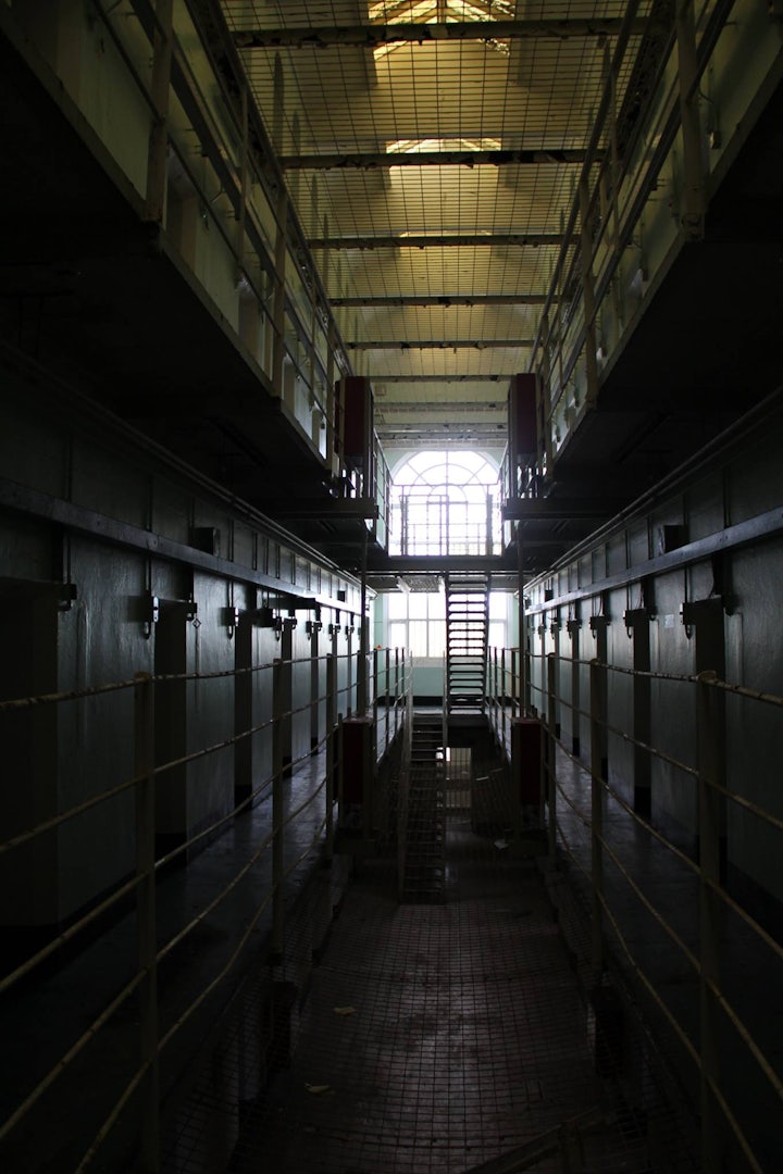 Scotland - Peterhead Prison Museum hallway