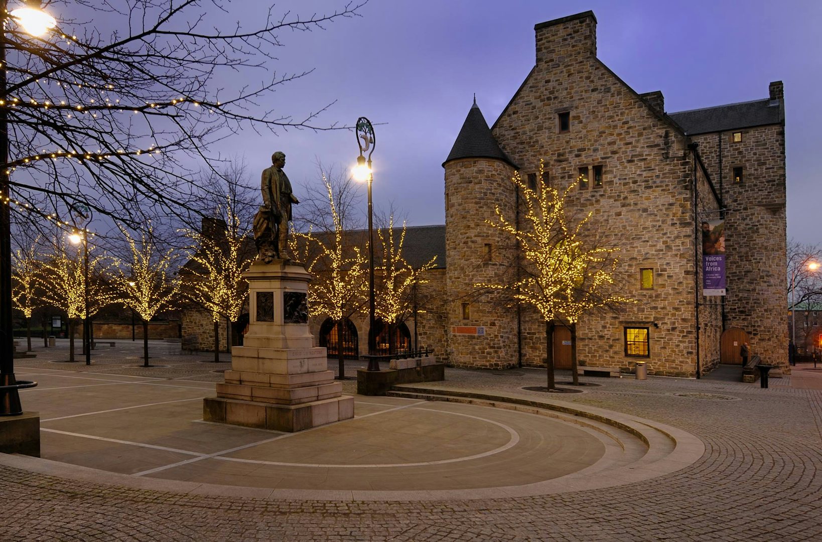 Scotland - Glasgow - St Mungo Museum Religious Life and ARt exterior