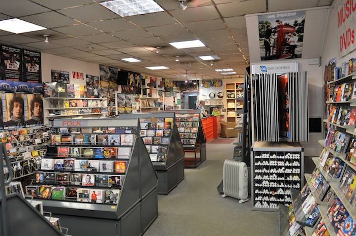 Scotland - Perth - Concorde Music shop interior