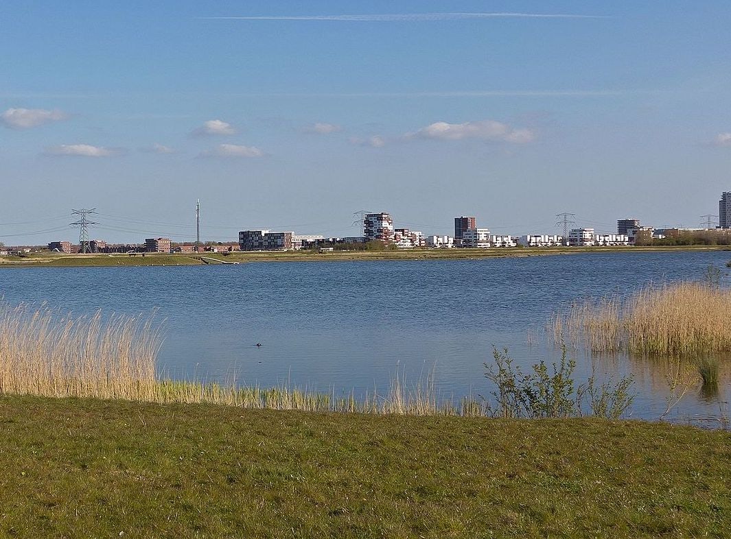 Zevenhuizerplas near to Rotterdam city