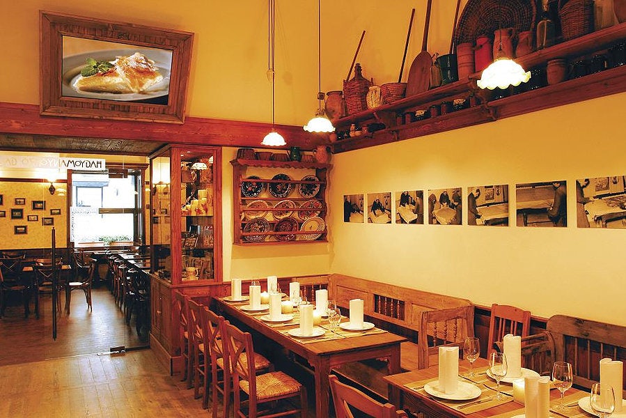 interior of Strudel house in Budapest