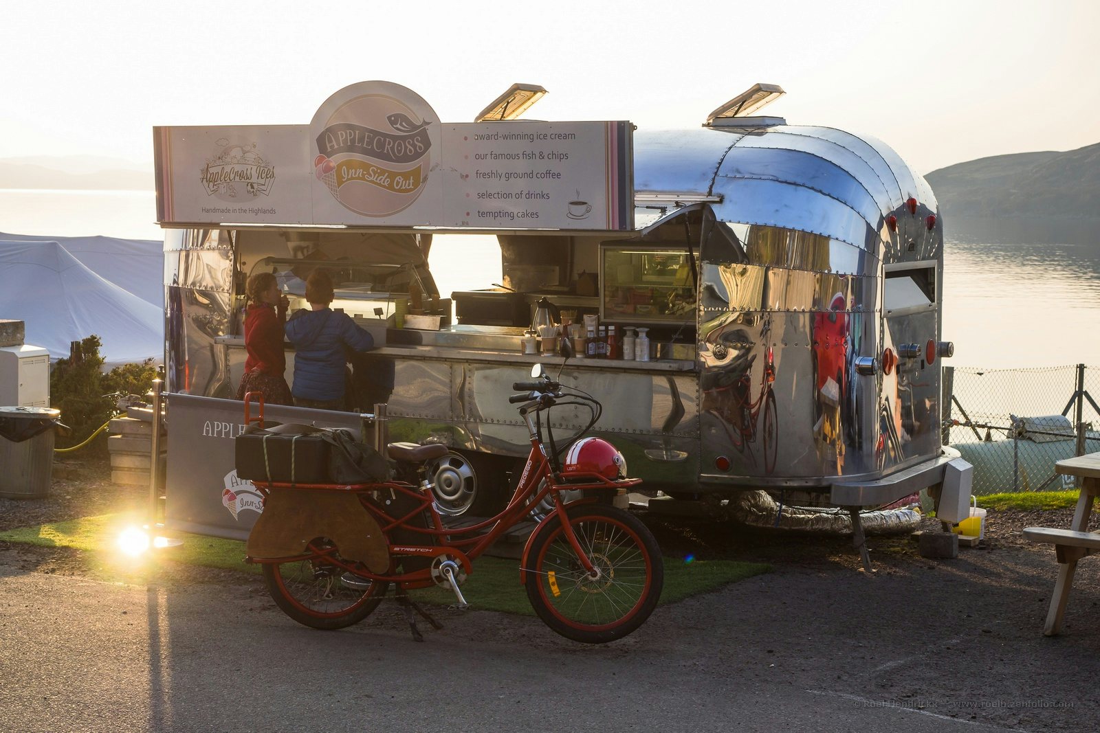 Applecross Inn seafood truck