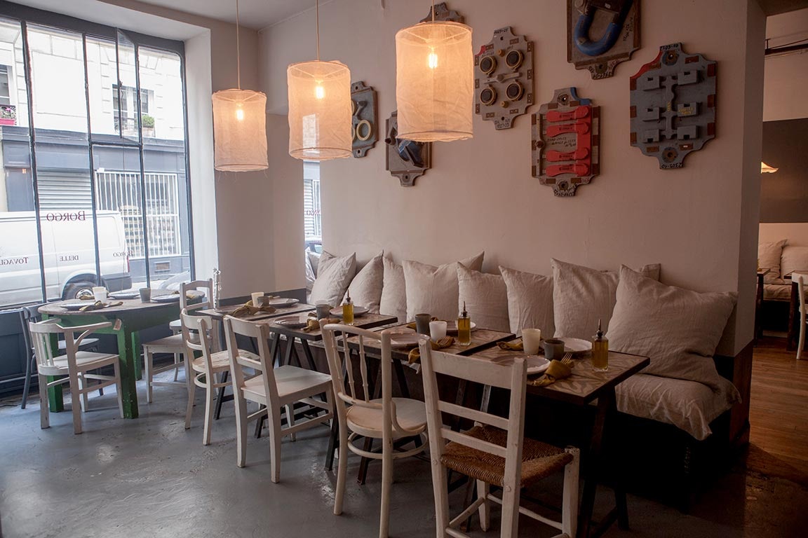 restaurant interior of Borgo delle Taviglie