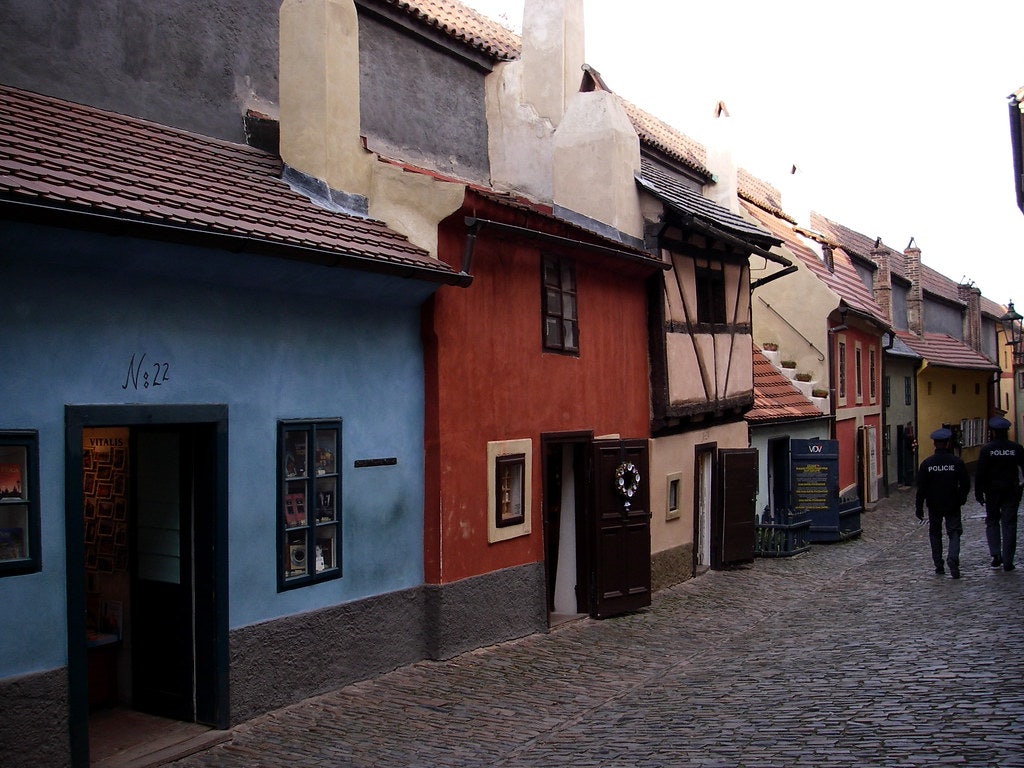 Zlata street / Golden Lane in Prague