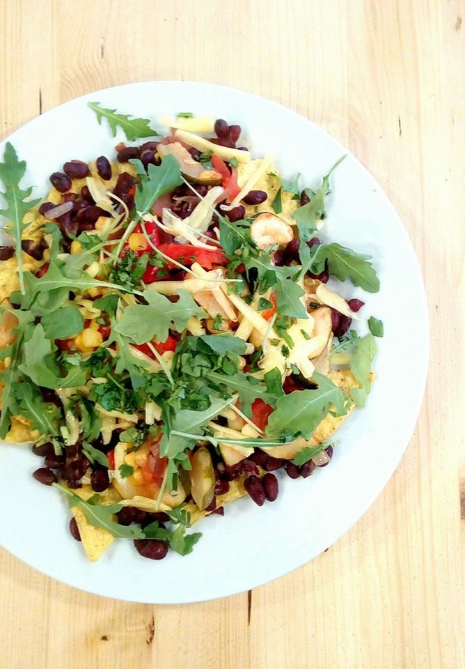 vegetarian salad from Bistro Střecha