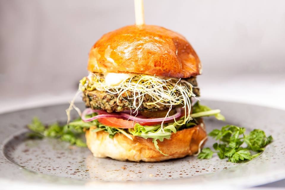 vegetarian burger