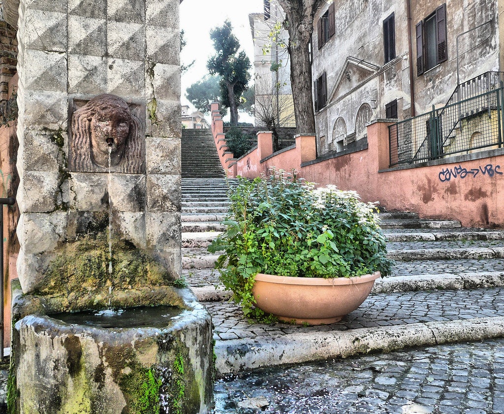 Fontana della Carlotta in Rome