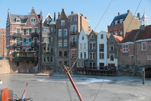 Historic houses in Delfshaven
