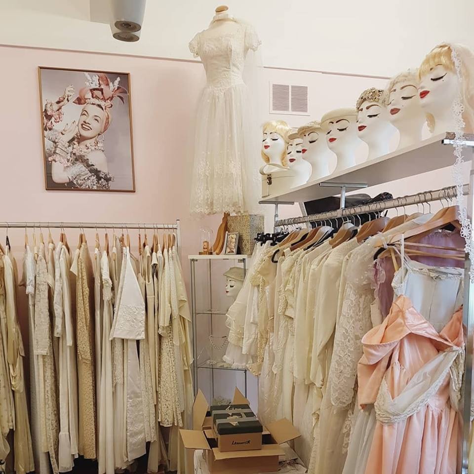 pastel coloured fashion at Bobby Pin Boutique