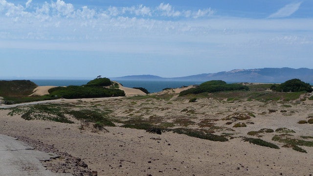 view of Fort Funston near San Francisco