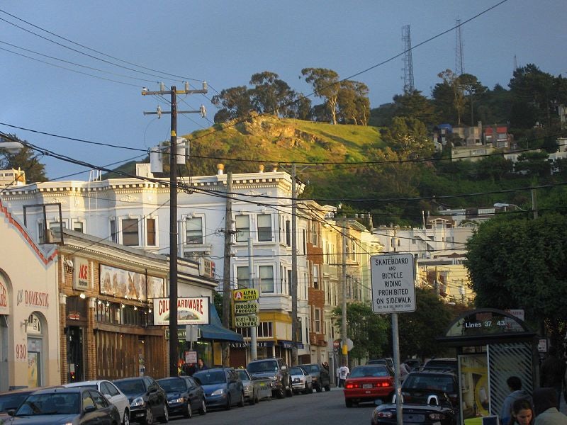 Tank Hill in San Francisco