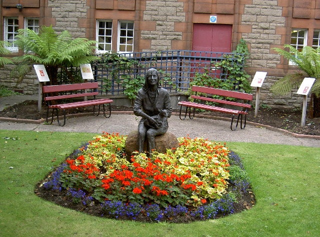 The Lady Linda McCartney Memorial Garden in Scotland