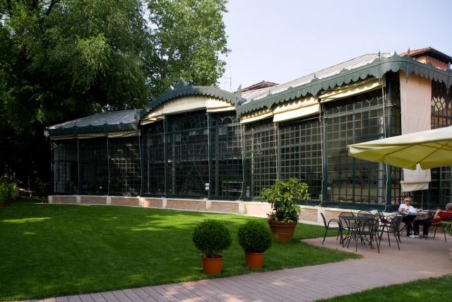 Venice - La Serra dei Giardini greenhouse exterior