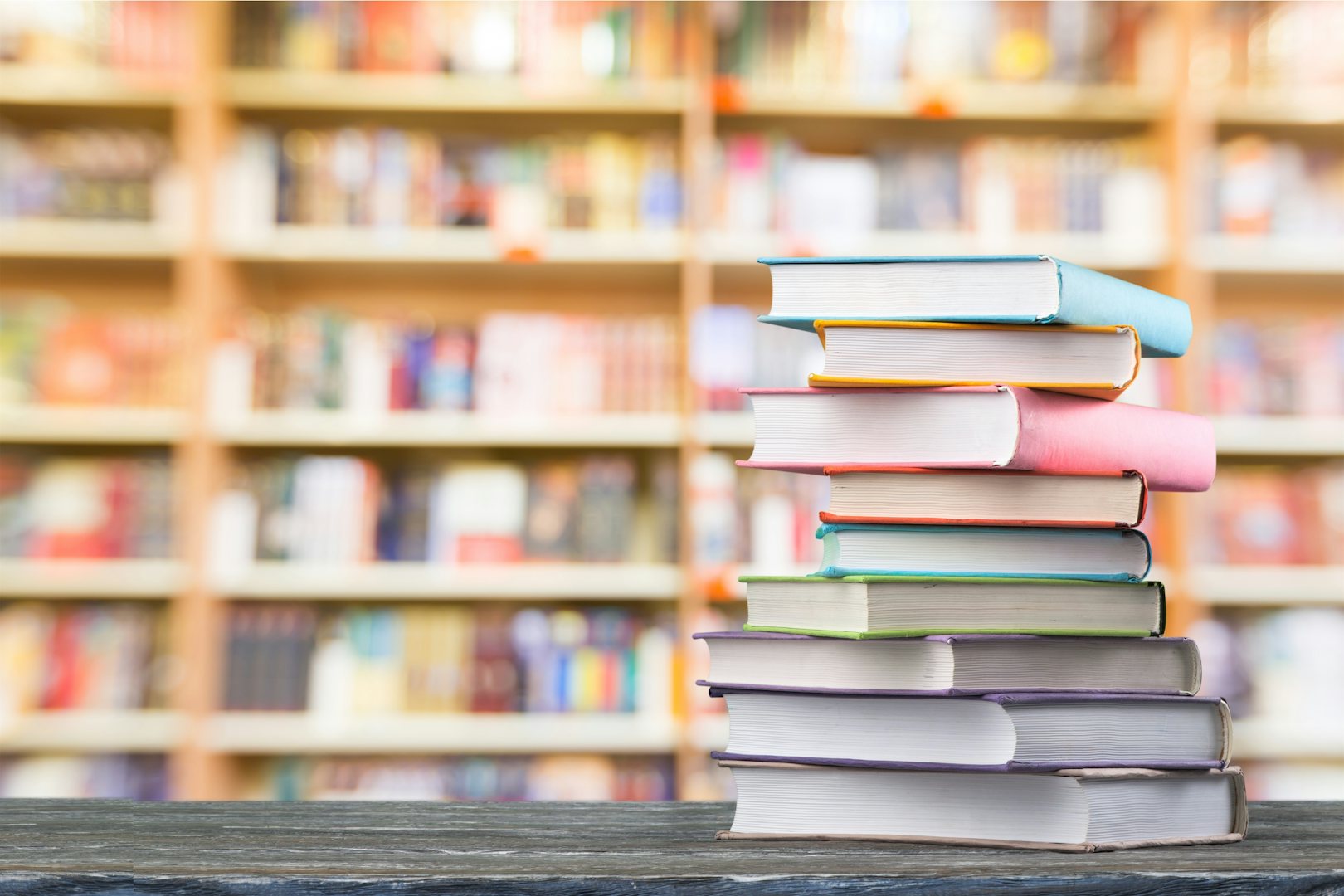 a pile of books