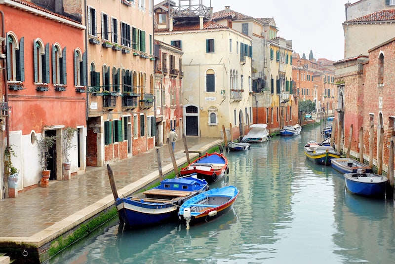 Boats at the Fondamenta dei Moi in Venice