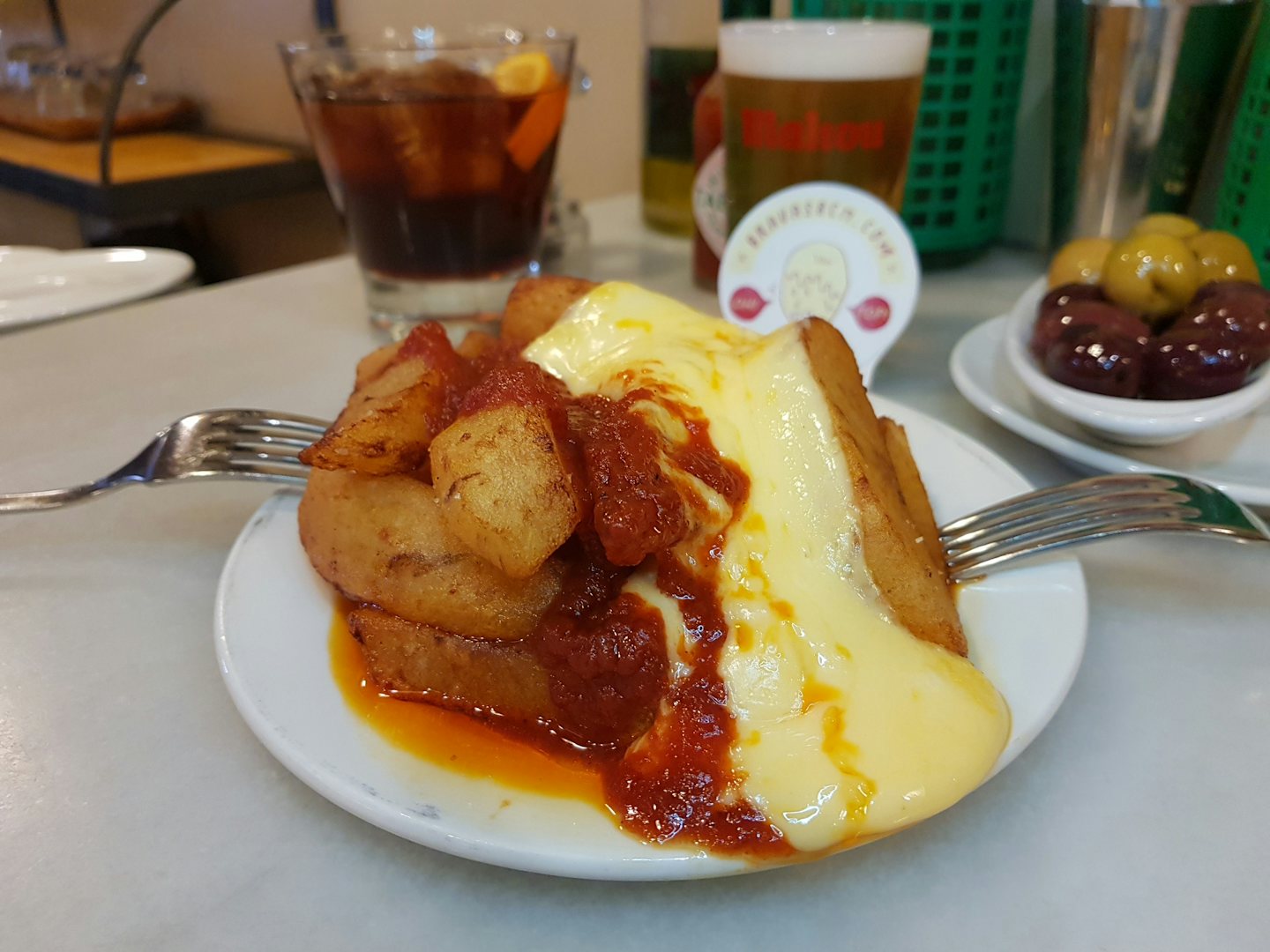 Barcelona - Bar del Pla patatas bravas