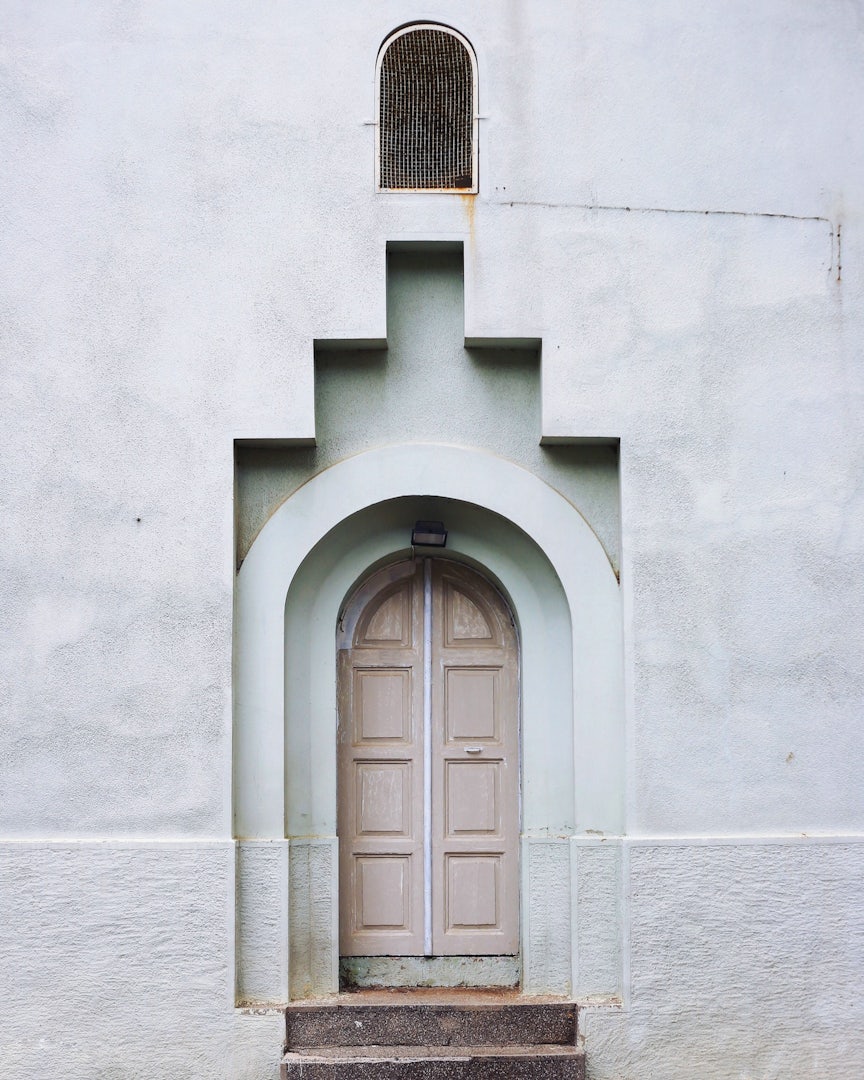 Istanbul - Burgazada Island ornamental doorway