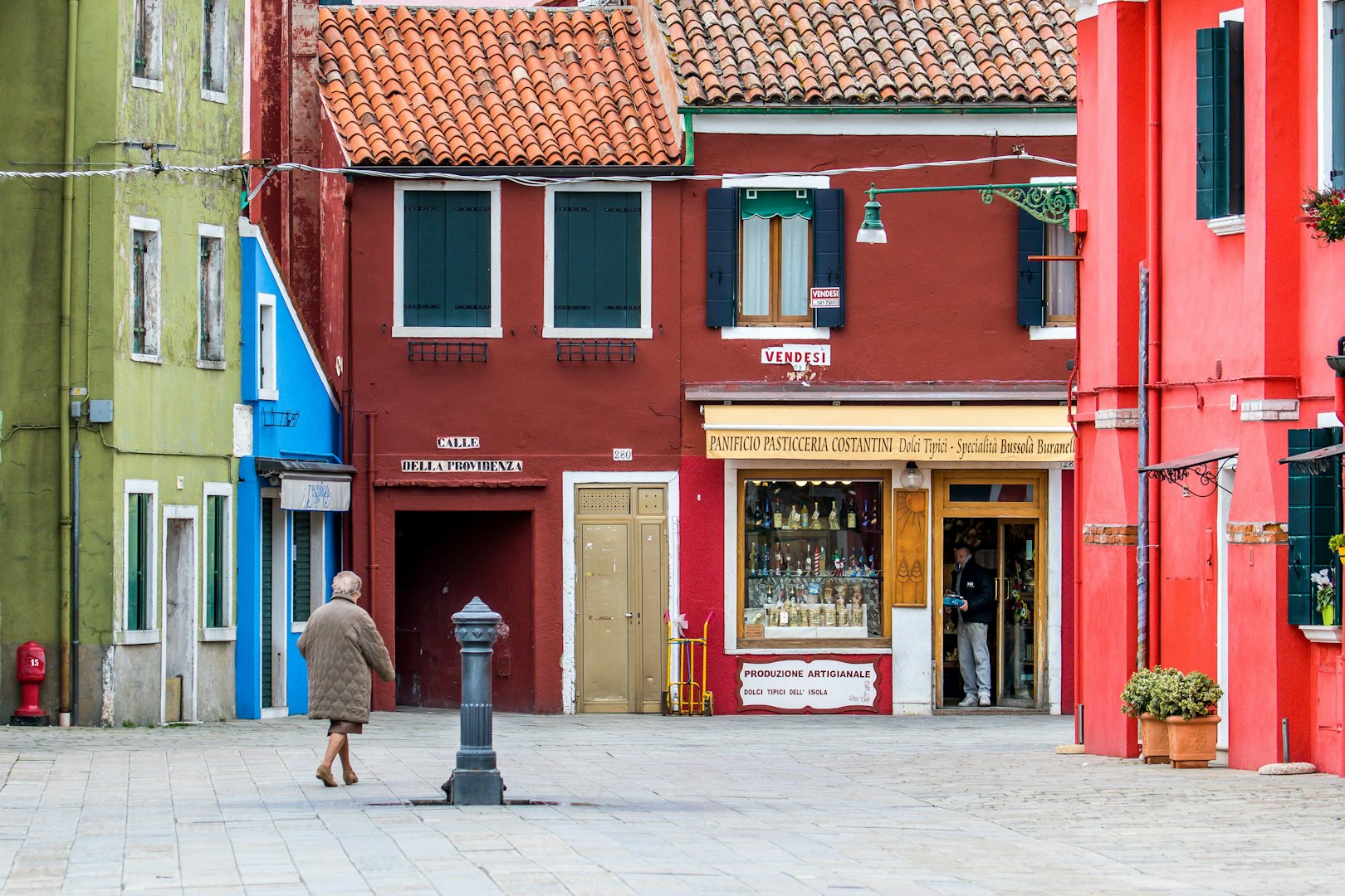 Venice - Panificio Costantini exterior by Andrew Locking