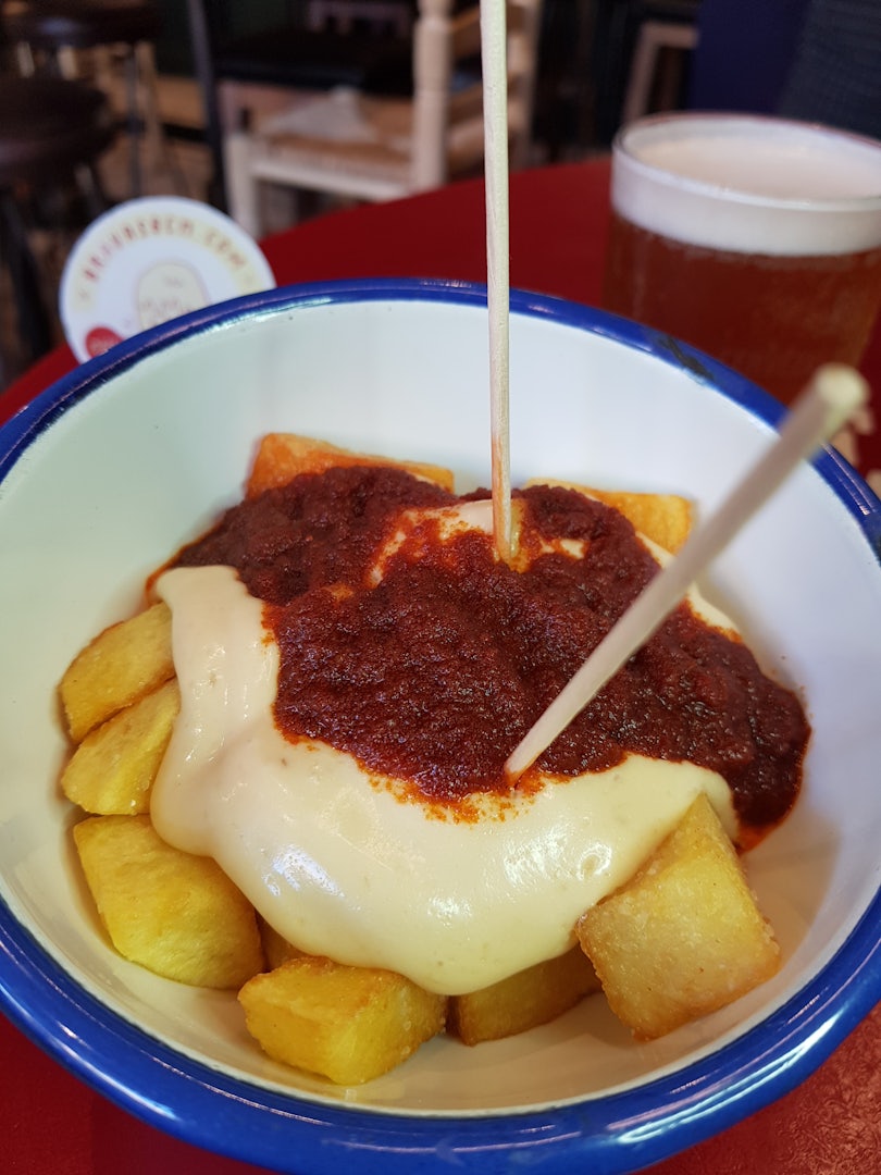 Barcelona - patatas bravas Sant Antoni Gloriós