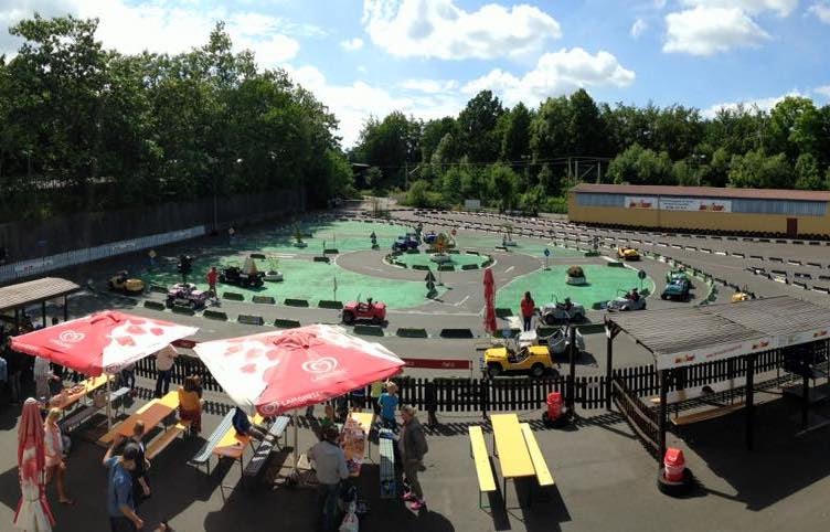 view of Jumicar car park in Hamburg