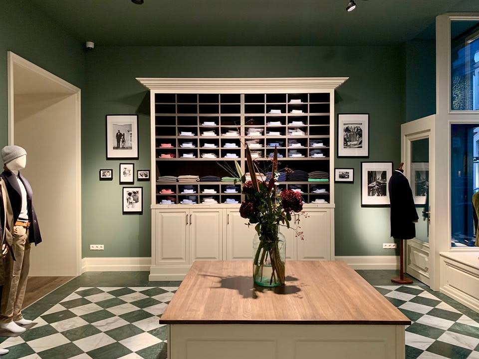 shop interior of Anton Meyer Hamburg
