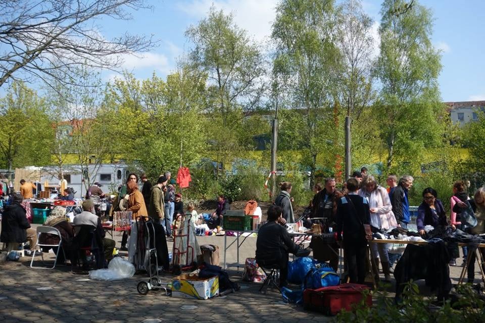 Flohzinn flea market in Hamburg