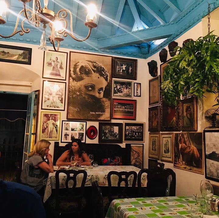 restaurant interior of Al Carbon Havana