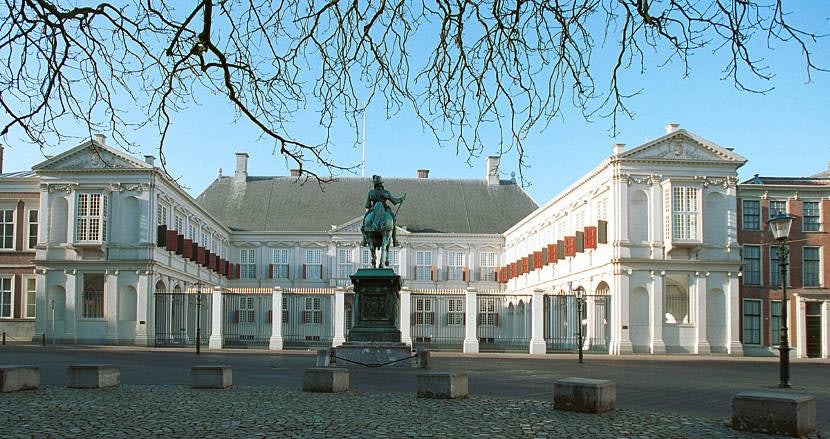 Noordeinde Palace in The Hague