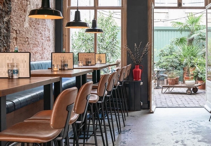 restaurant interior of Walter Bendict The Hague