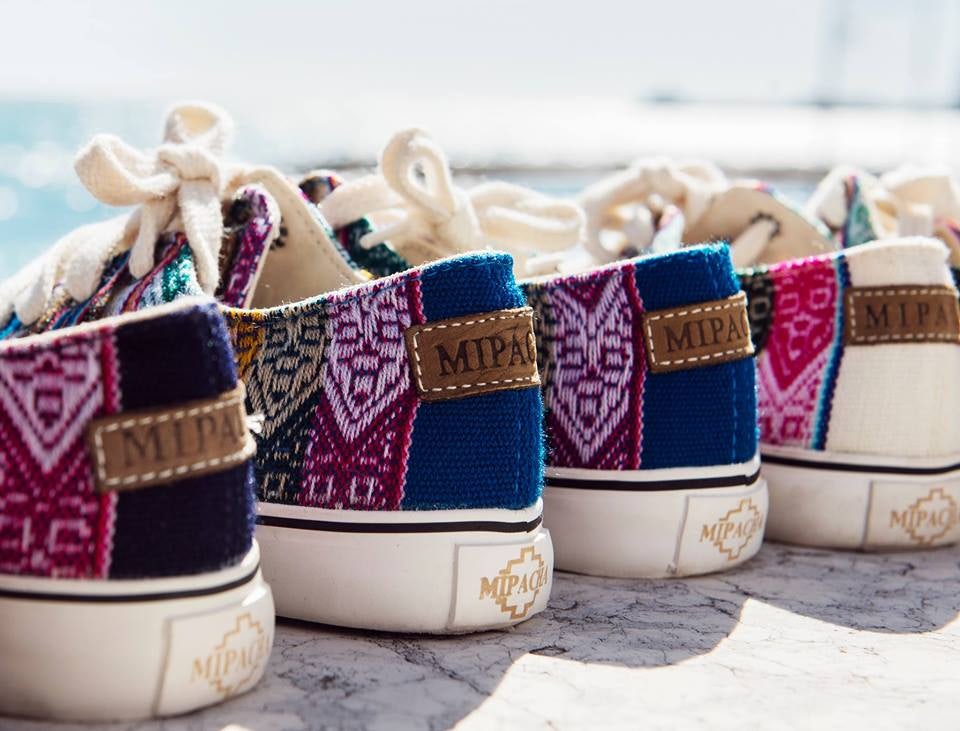 Peru-inspired shoes from MIPACHA