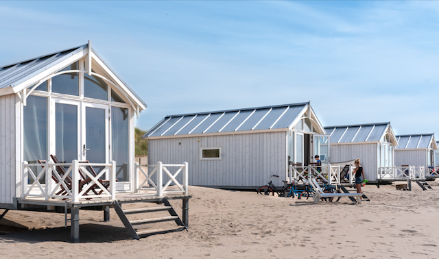 beach houses accommodation in the Hague