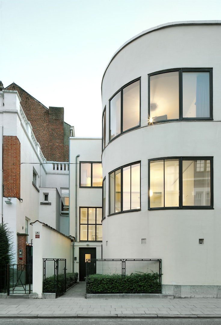 Brussels - Atelier Jespers facade by Victor Bourgeois