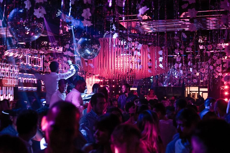 club interior of Mynt Miami